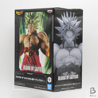 Dragon Ball Z Super Saiyan Broly PVC Figure BLOOD OF SAIYANS Japan Anime Sealed