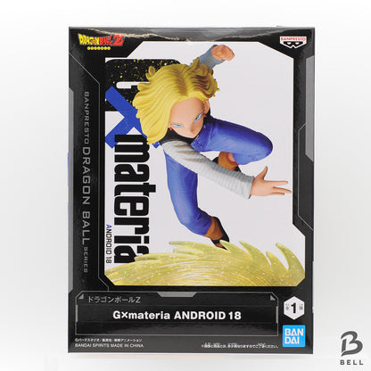 Dragon Ball Z Android 18 Figure G×materia Banpresto New Anime Japan sealed Toy