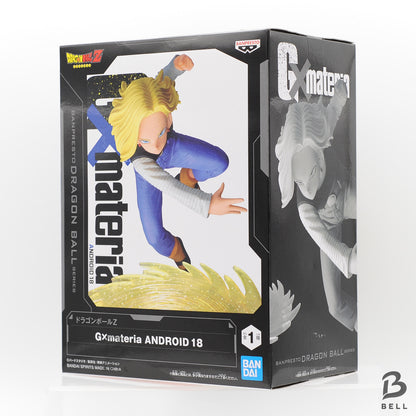 Dragon Ball Z Android 18 Figure G×materia Banpresto New Anime Japan sealed Toy