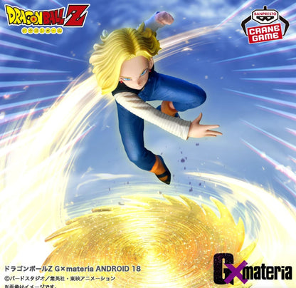 Dragon Ball Z Android 18 Figure G×materia Banpresto New Anime Japan sealed Toy
