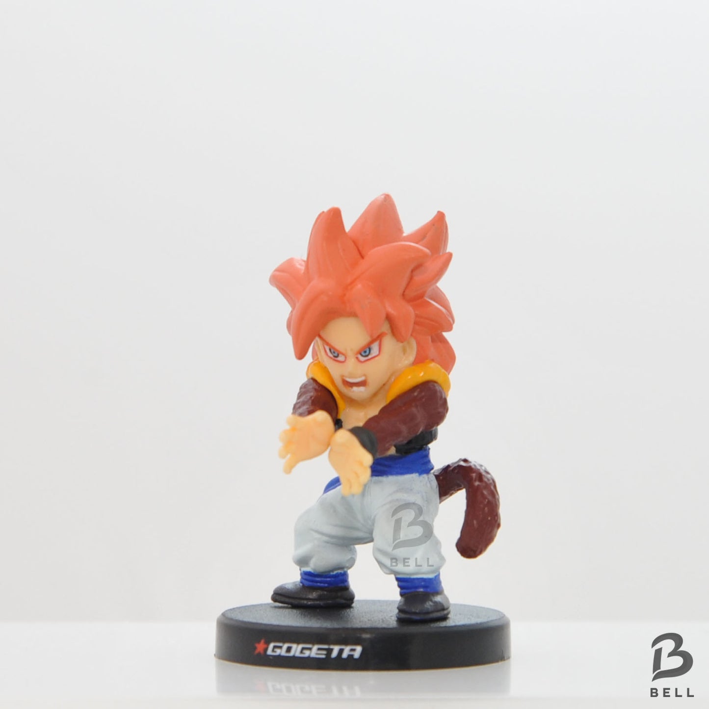 Dragon Ball Gogeta Figure Goku Gacha Gashapon Japan Toy Bandai New Deformation