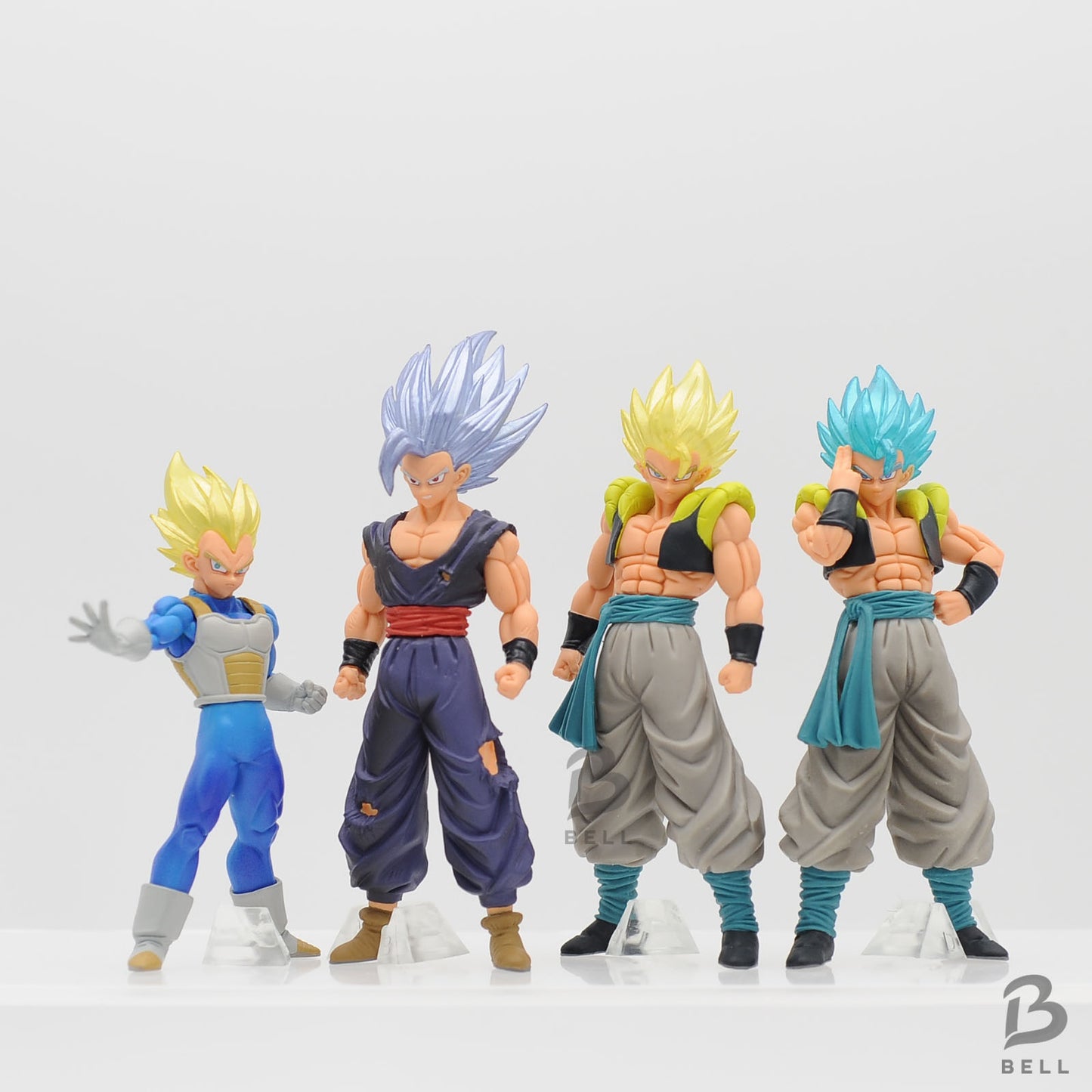 Bandai Gashapon HG Dragon Ball 02 SAIYAN EDITION SET of 4 Japan Anime Figure new