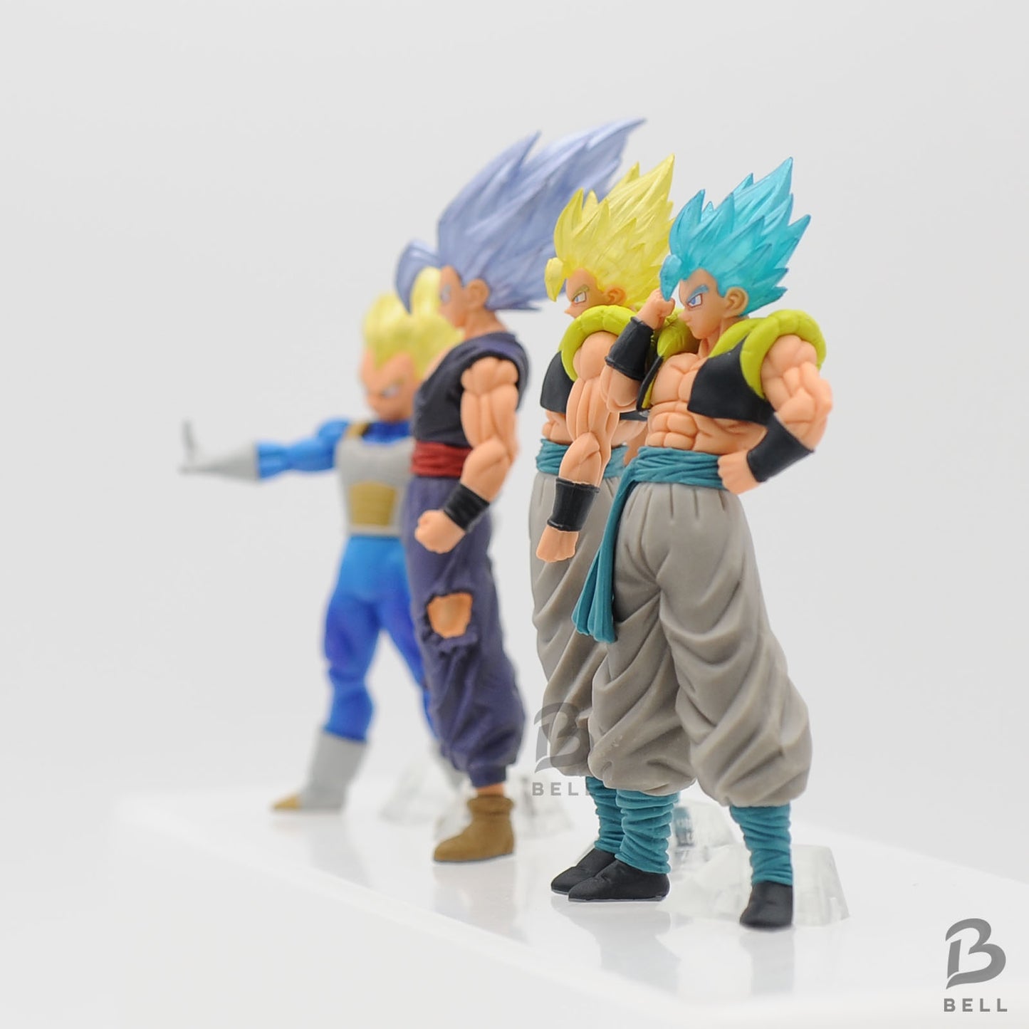 Bandai Gashapon HG Dragon Ball 02 SAIYAN EDITION SET of 4 Japan Anime Figure new