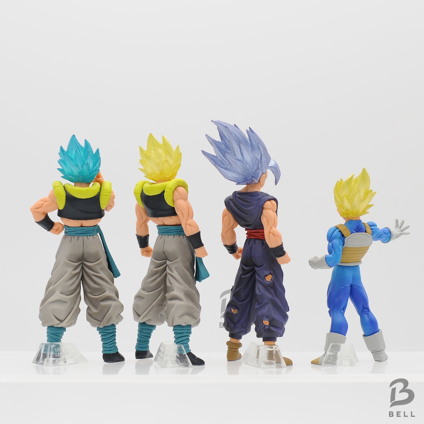 Bandai Gashapon HG Dragon Ball 02 SAIYAN EDITION SET of 4 Japan Anime Figure new