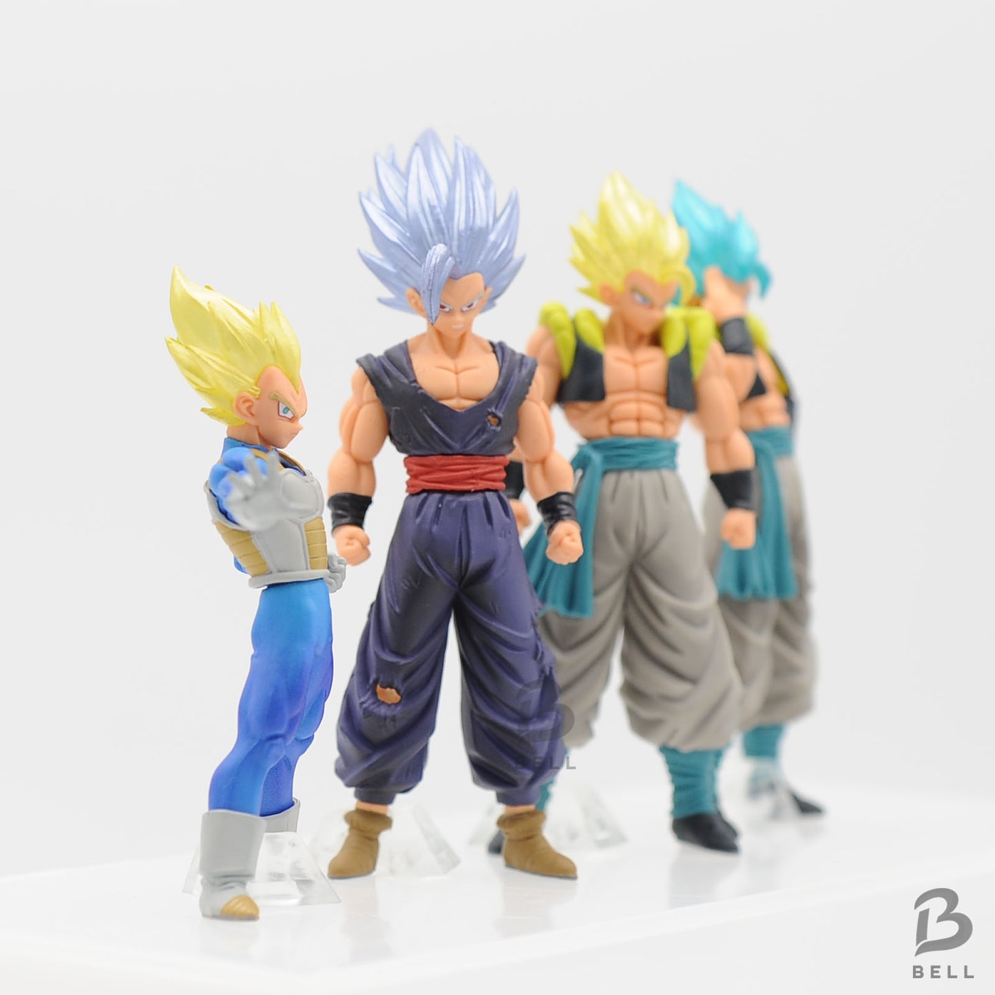 Bandai Gashapon HG Dragon Ball 02 SAIYAN EDITION SET of 4 Japan Anime Figure new