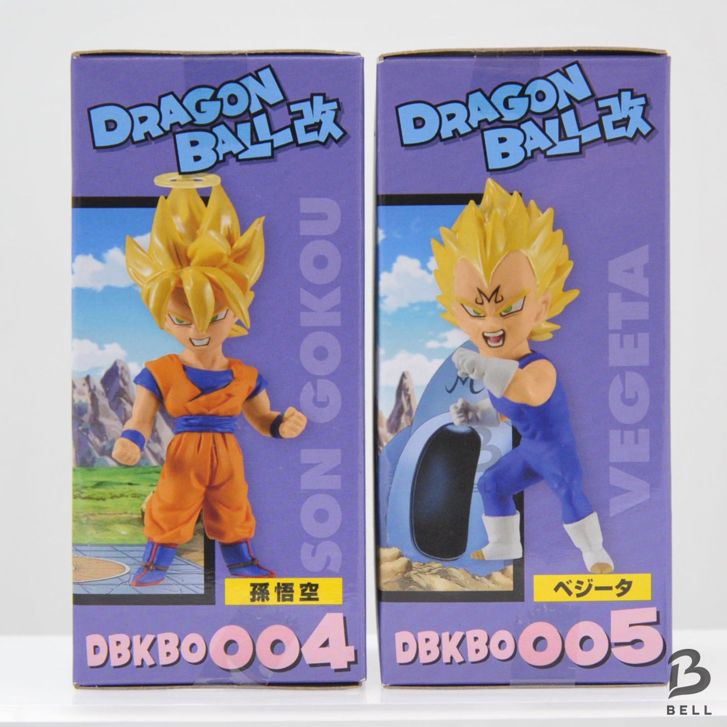 Dragon Ball Kai World Collectible Figure Son Goku Vegeta WCF DBK BO 004 005 New