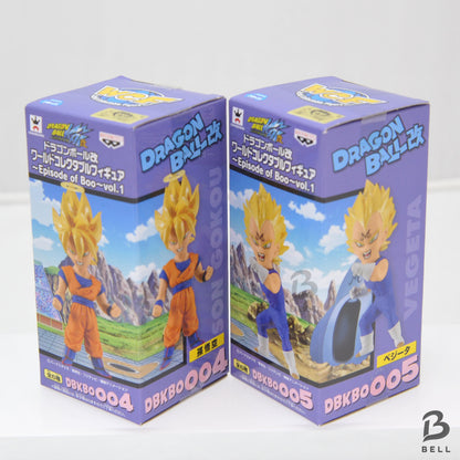 Dragon Ball Kai World Collectible Figure Son Goku Vegeta WCF DBK BO 004 005 New