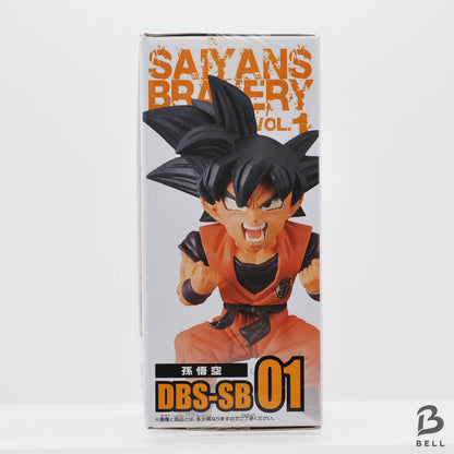 World Collectable Figure WCF Dragon Ball Goku Saiyans Bravery vol 1 Japan New