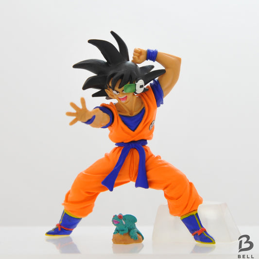 Dragon Ball Z Son Goku & Frog Figure Gacha Gashapon Japan Toy Bandai New HG 15