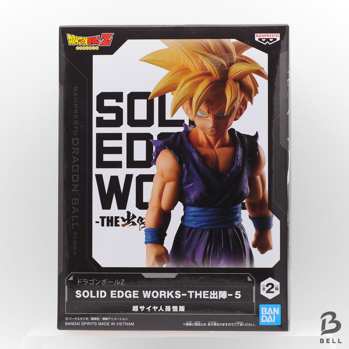 DRAGON BALL Z Solid Edge Works Gotenks SS3 Gohan Majin Buu Figure Set 3pcs Japan