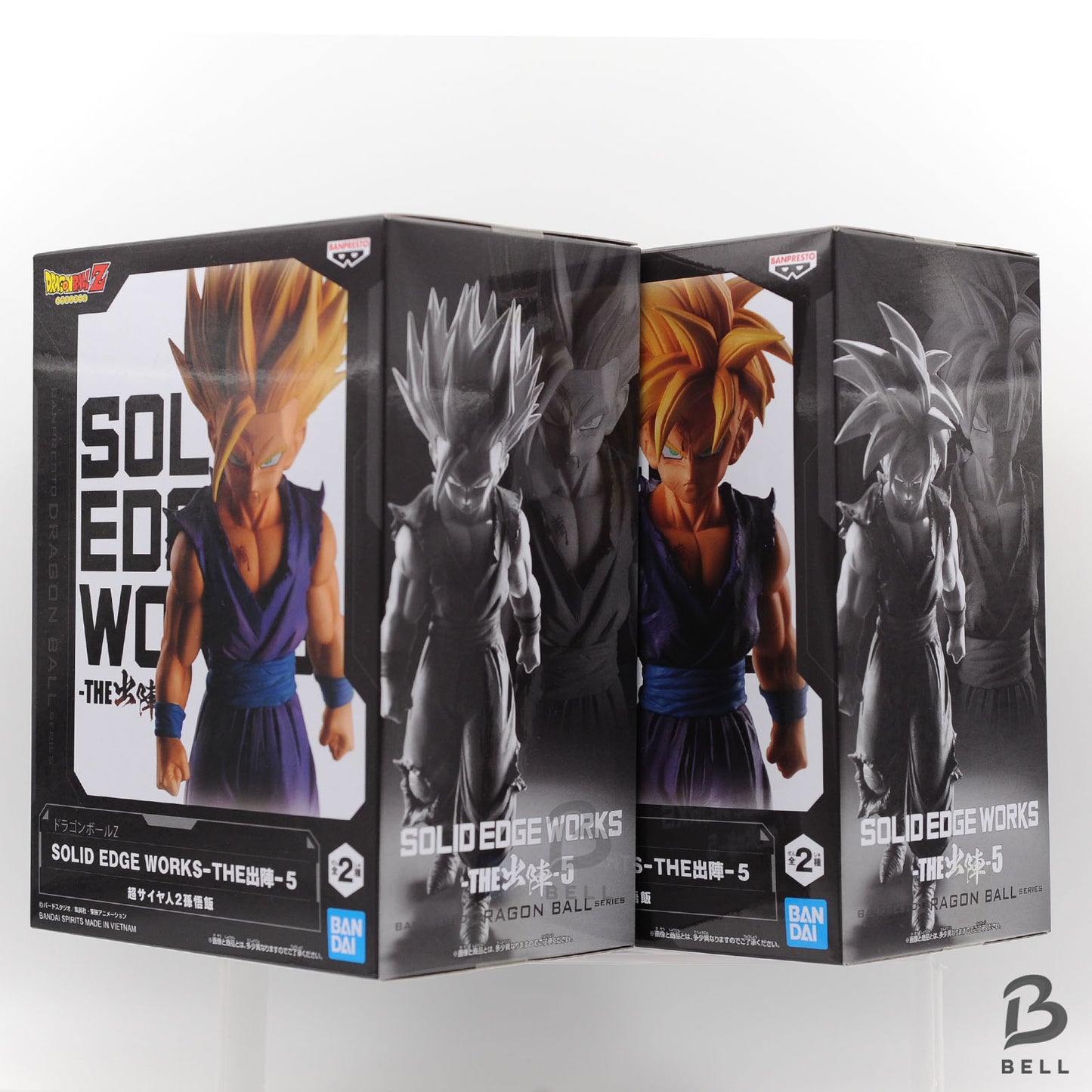 Dragon Ball Z Son Gohan Figure SOLID EDGE WORKS THE Departure vol.5 Set of 2 New