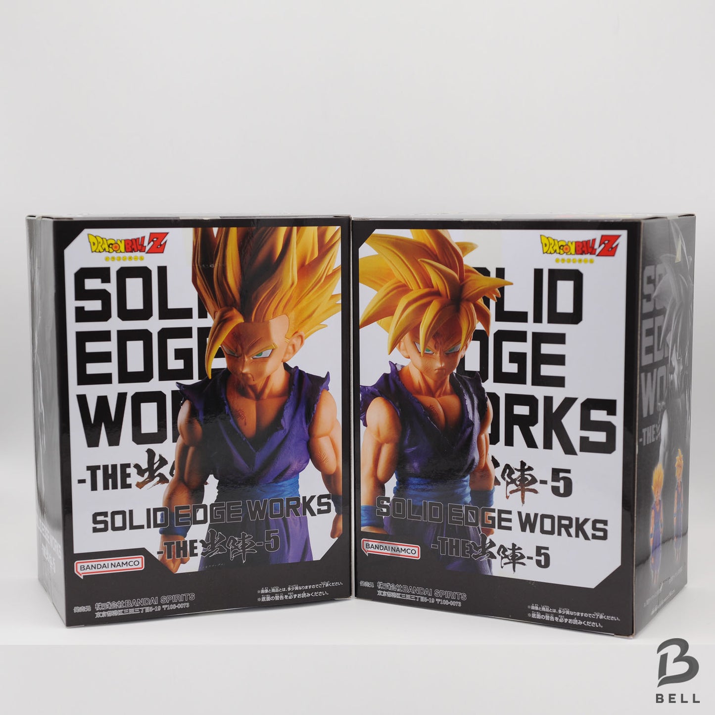 Dragon Ball Z Son Gohan Figure SOLID EDGE WORKS THE Departure vol.5 Set of 2 New