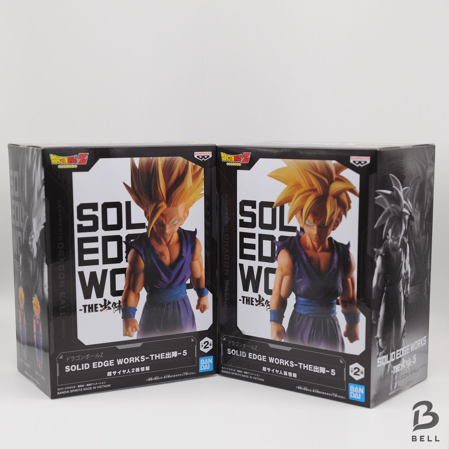 Dragon Ball Z Son Gohan Figure SOLID EDGE WORKS THE Departure vol.5 Set of 2 New