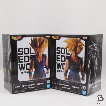 Dragon Ball Z Son Gohan Figure SOLID EDGE WORKS THE Departure vol.5 Set of 2 New