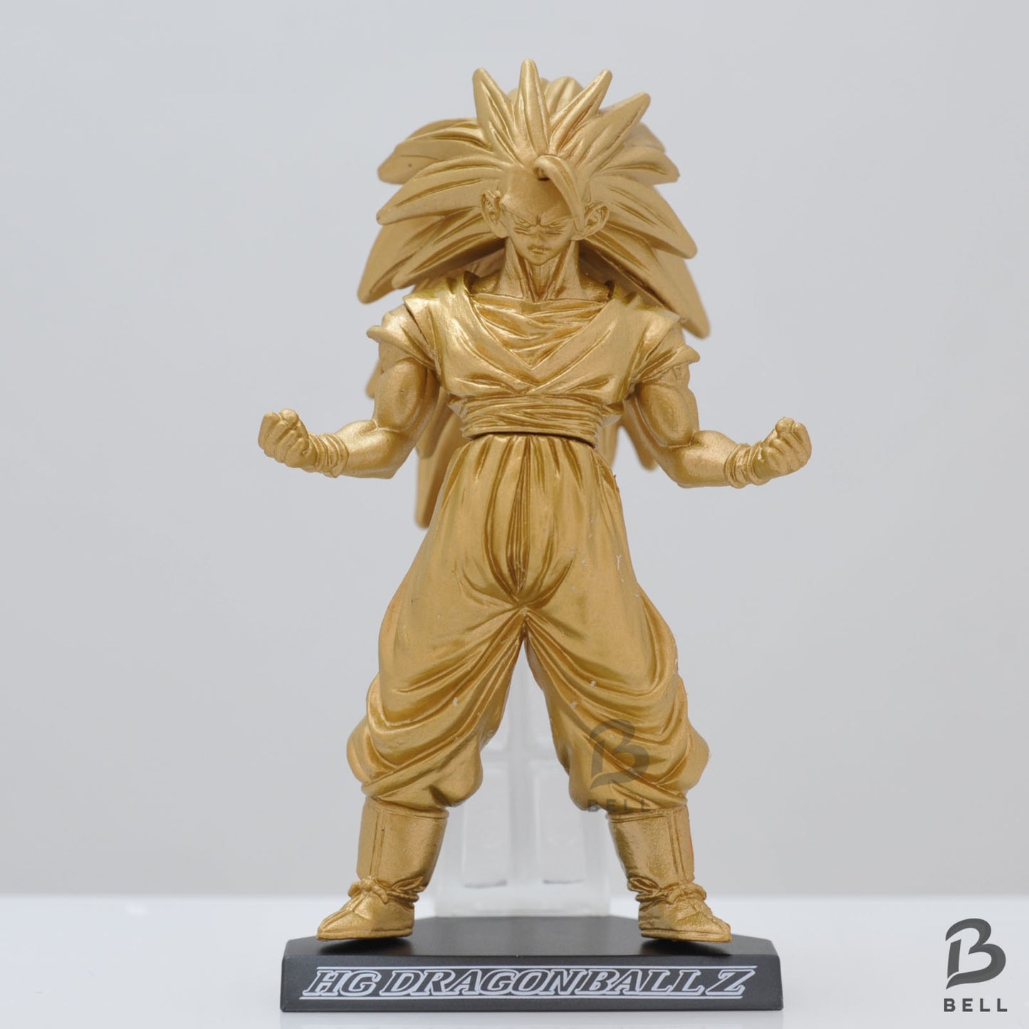 Dragon Ball Kai HG24 Son Goku Super Saiyan 3 Gold Version Figure Gacha Gashapon