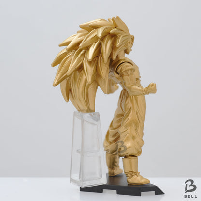 Dragon Ball Kai HG24 Son Goku Super Saiyan 3 Gold Version Figure Gacha Gashapon