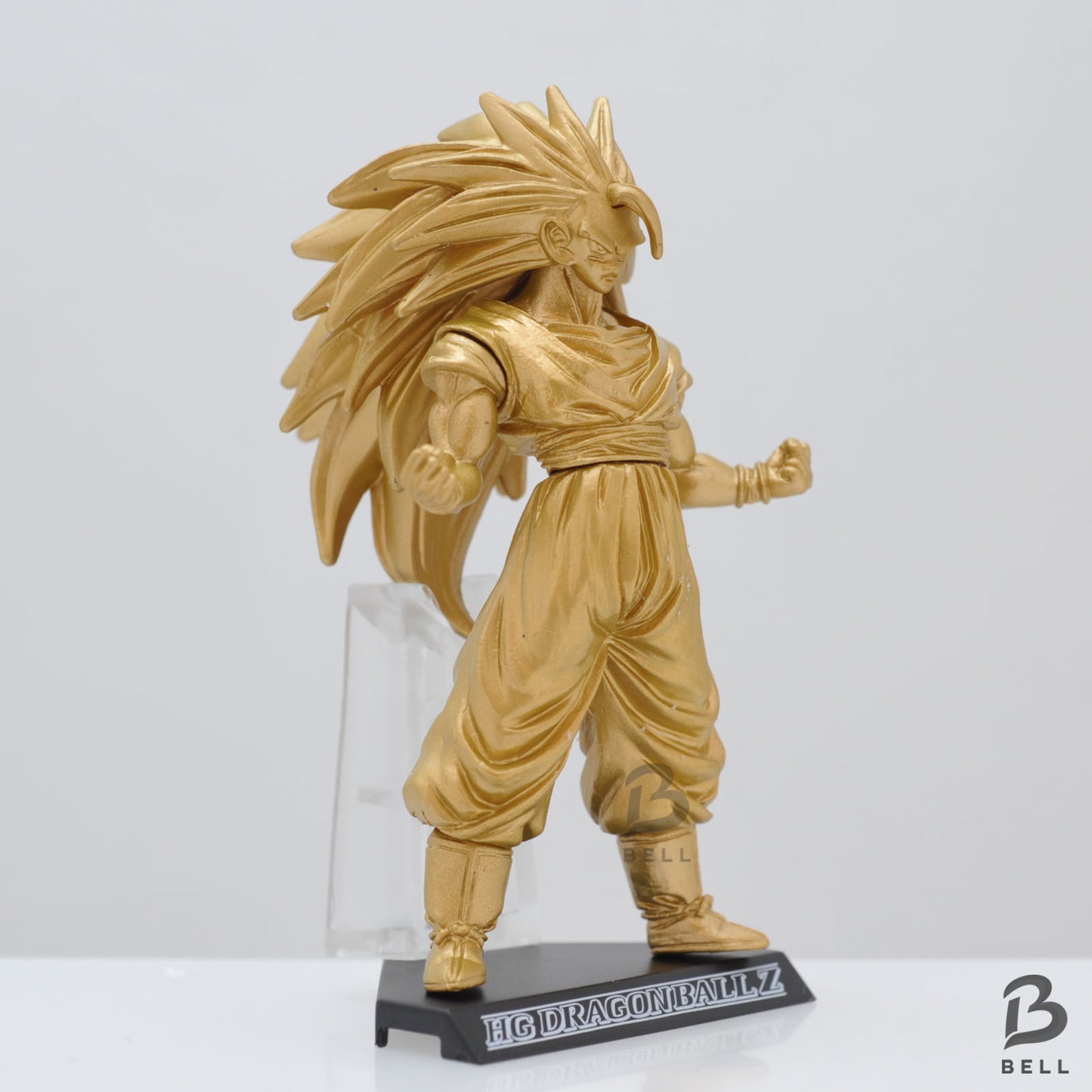 Dragon Ball Kai HG24 Son Goku Super Saiyan 3 Gold Version Figure Gacha Gashapon