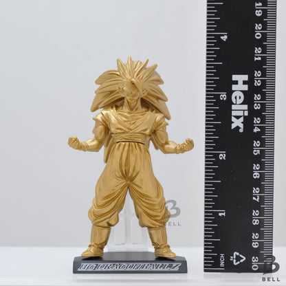 Dragon Ball Kai HG24 Son Goku Super Saiyan 3 Gold Version Figure Gacha Gashapon