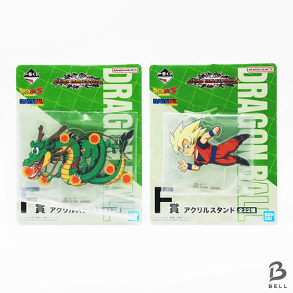 Dragon Ball Ichiban kuji Acrylic Stand Rubber Coaster  Clear File Towel Set of 5