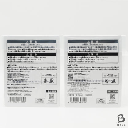 Dragon Ball Ichiban kuji Acrylic Stand Rubber Coaster  Clear File Towel Set of 5