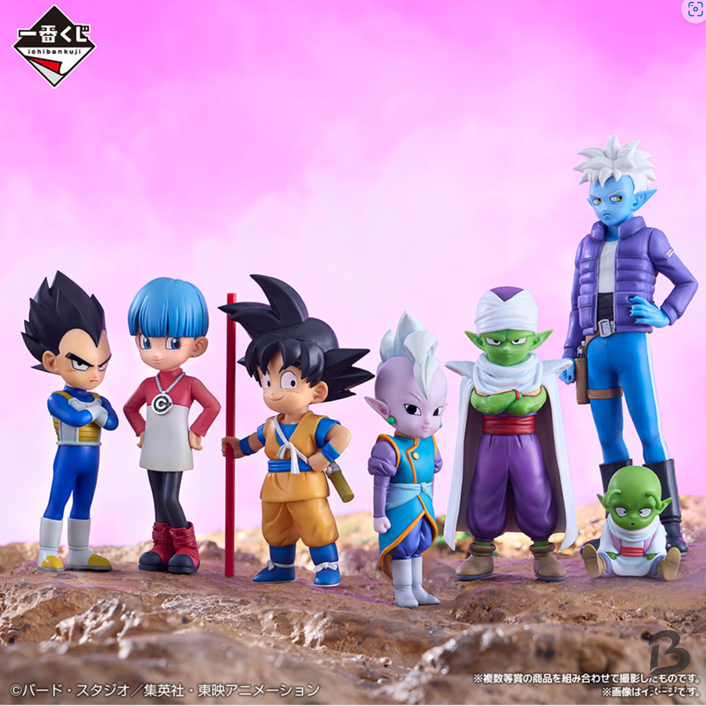 BANDAI Dragonball Ichiban Kuji Figure DAIMA A Son goku & Kaioshin Japan Anime