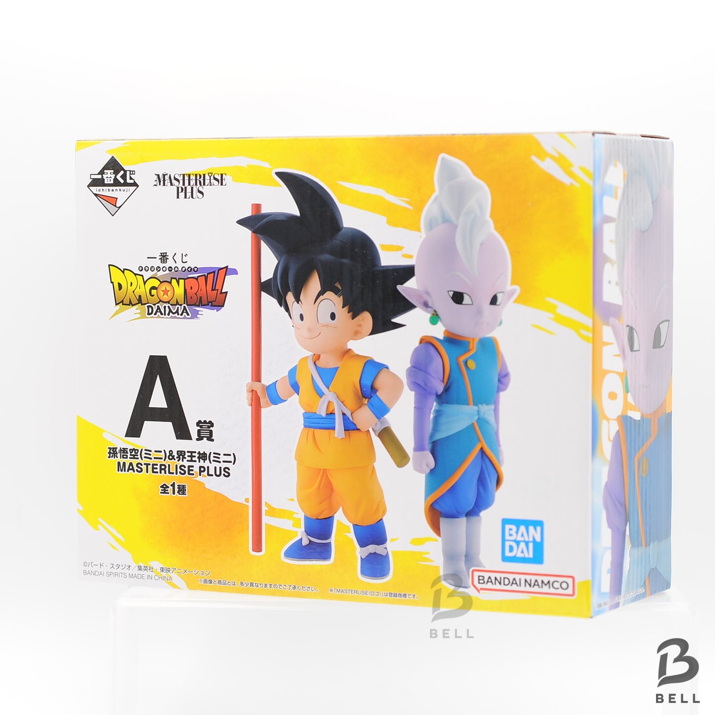 BANDAI Dragonball Ichiban Kuji Figure DAIMA A Son goku & Kaioshin Japan Anime