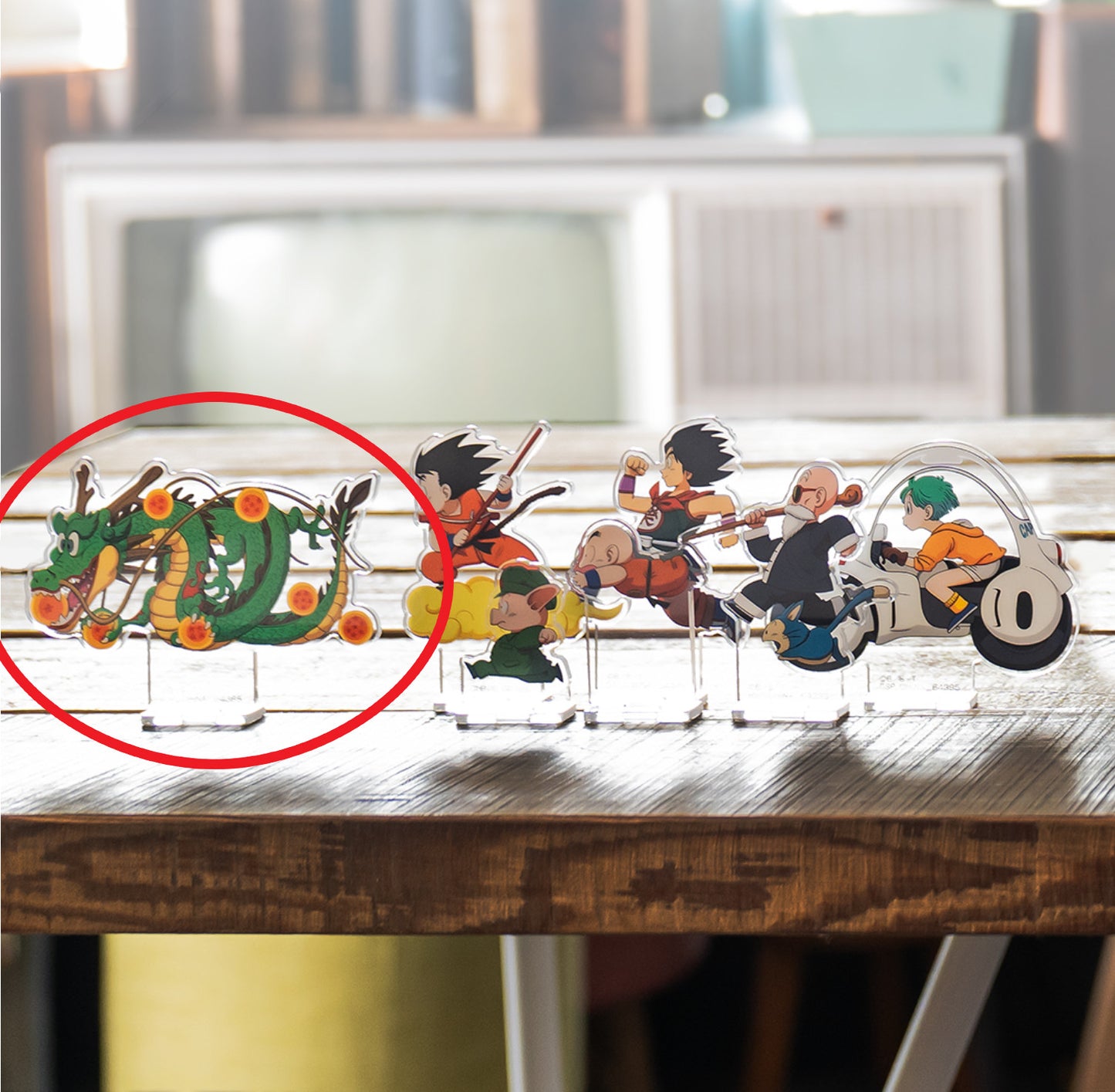 Dragon Ball Ichiban kuji Acrylic Stand Rubber Coaster  Clear File Towel Set of 5