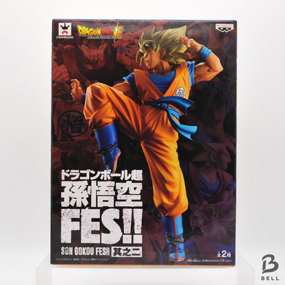 Dragon Ball Super Son Goku Figure Fes!! Vol 2 New Banpresto Japan Statue sealed