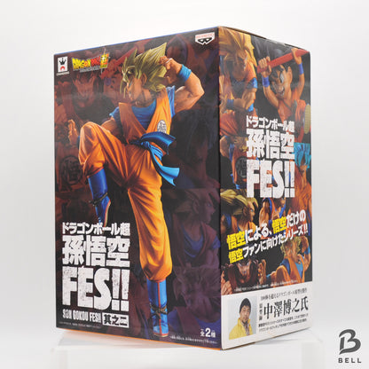 Dragon Ball Super Son Goku Figure Fes!! Vol 2 New Banpresto Japan Statue sealed