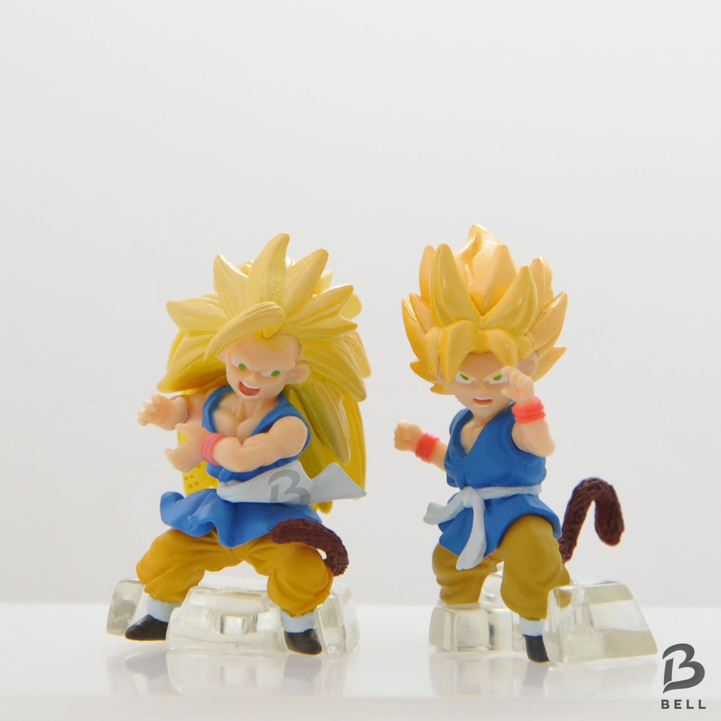 Dragon Ball GT Super Saiyan Son Goku Figure Gacha Gashapon Japan Bandai Set of 2