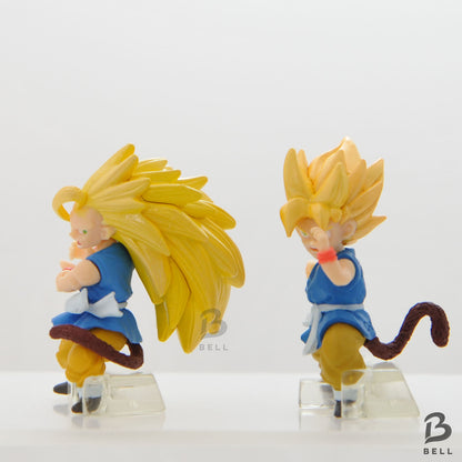 Dragon Ball GT Super Saiyan Son Goku Figure Gacha Gashapon Japan Bandai Set of 2