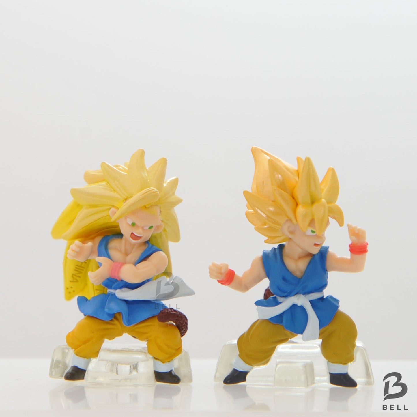 Dragon Ball GT Super Saiyan Son Goku Figure Gacha Gashapon Japan Bandai Set of 2