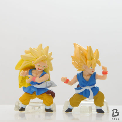 Dragon Ball GT Super Saiyan Son Goku Figure Gacha Gashapon Japan Bandai Set of 2