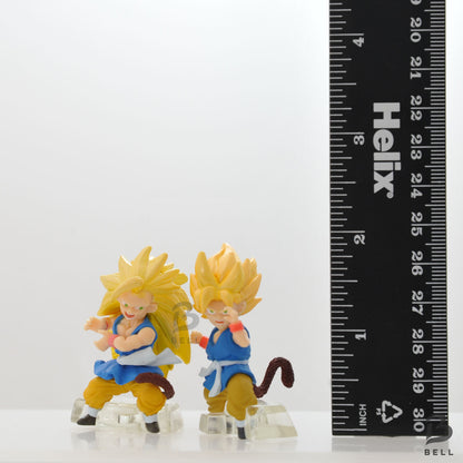 Dragon Ball GT Super Saiyan Son Goku Figure Gacha Gashapon Japan Bandai Set of 2