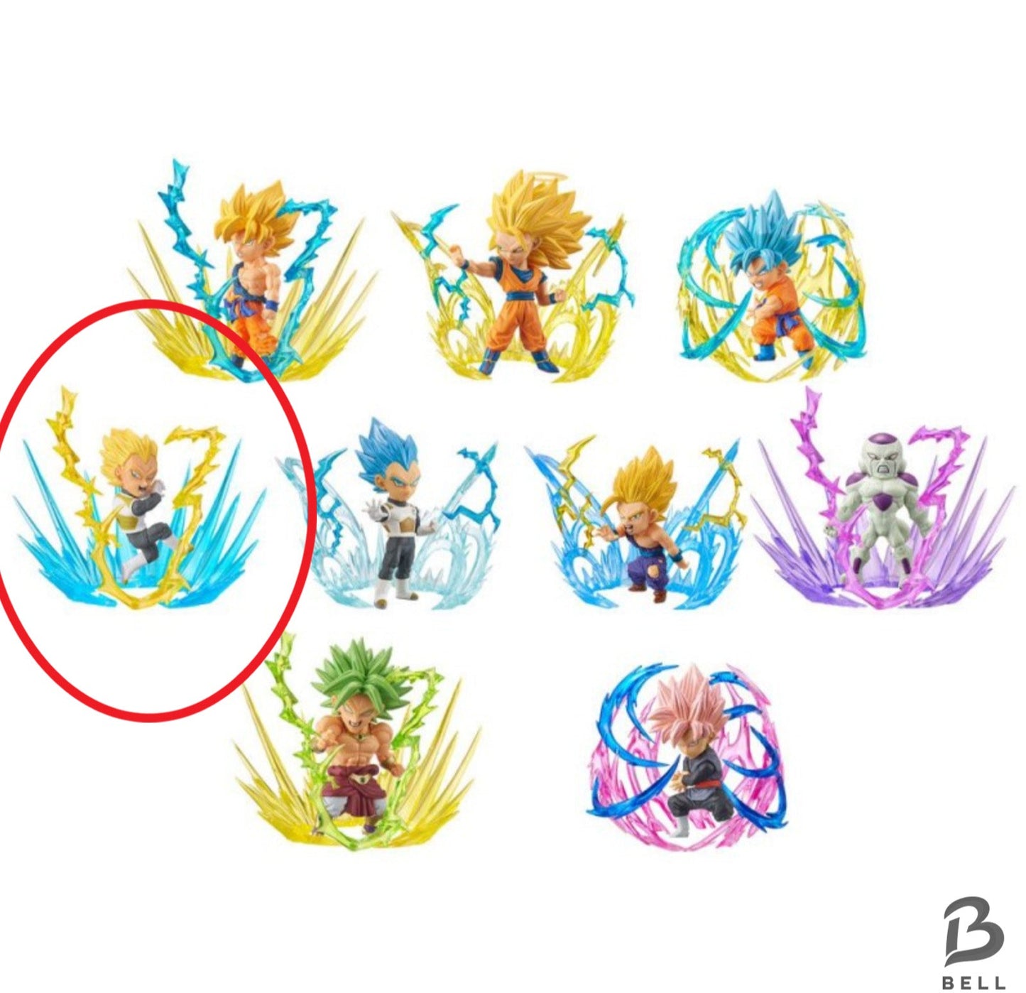 Dragon Ball VEGETA World Collectable Figure WCF Burst 04 Japan Super Saiyan Toy