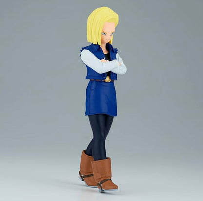 Dragon Ball Android 18 SOLID EDGE WORKS THE Departure figure BANPRESTO New Japan