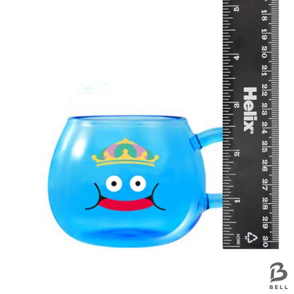 Dragon Quest King slime Glass AM Japan Game sealed New Blue 2.6in Square Enix