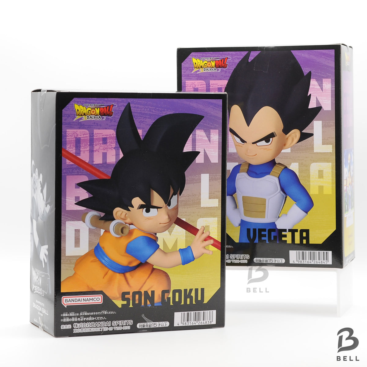 Dragon Ball DAIMA Mini Figure Set 5pcs Goku Vegeta Piccolo Buu Kaioshin Complete