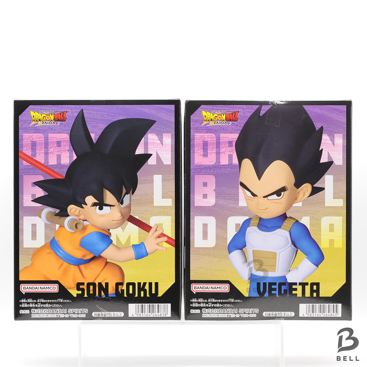 Dragon Ball DAIMA Mini Figure Set 5pcs Goku Vegeta Piccolo Buu Kaioshin Complete