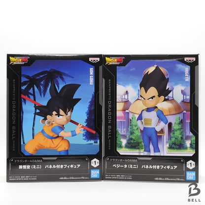 Dragon Ball DAIMA Mini Figure Set 5pcs Goku Vegeta Piccolo Buu Kaioshin Complete