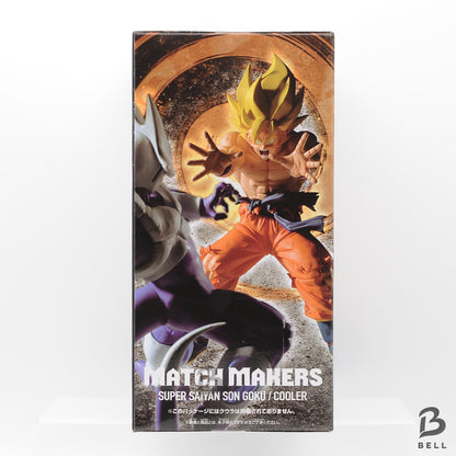 Dragon Ball Z Goku vs Cooler Figure Set Match Makers Banpresto Japan Banpresto