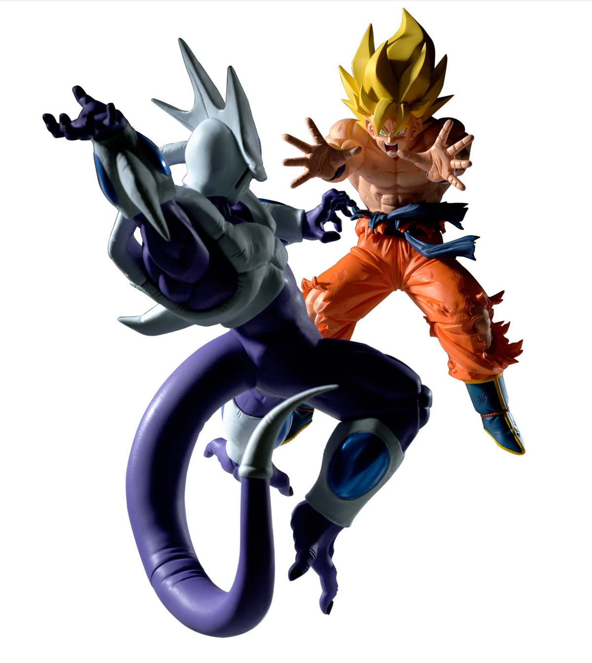 Dragon Ball Z Goku vs Cooler Figure Set Match Makers Banpresto Japan Banpresto
