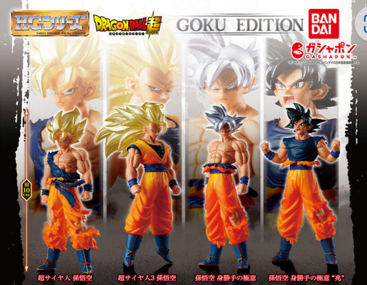 Dragon Ball Super HG Saiyan Son Goku Figure Gacha Gashapon Japan GOKU EDITION