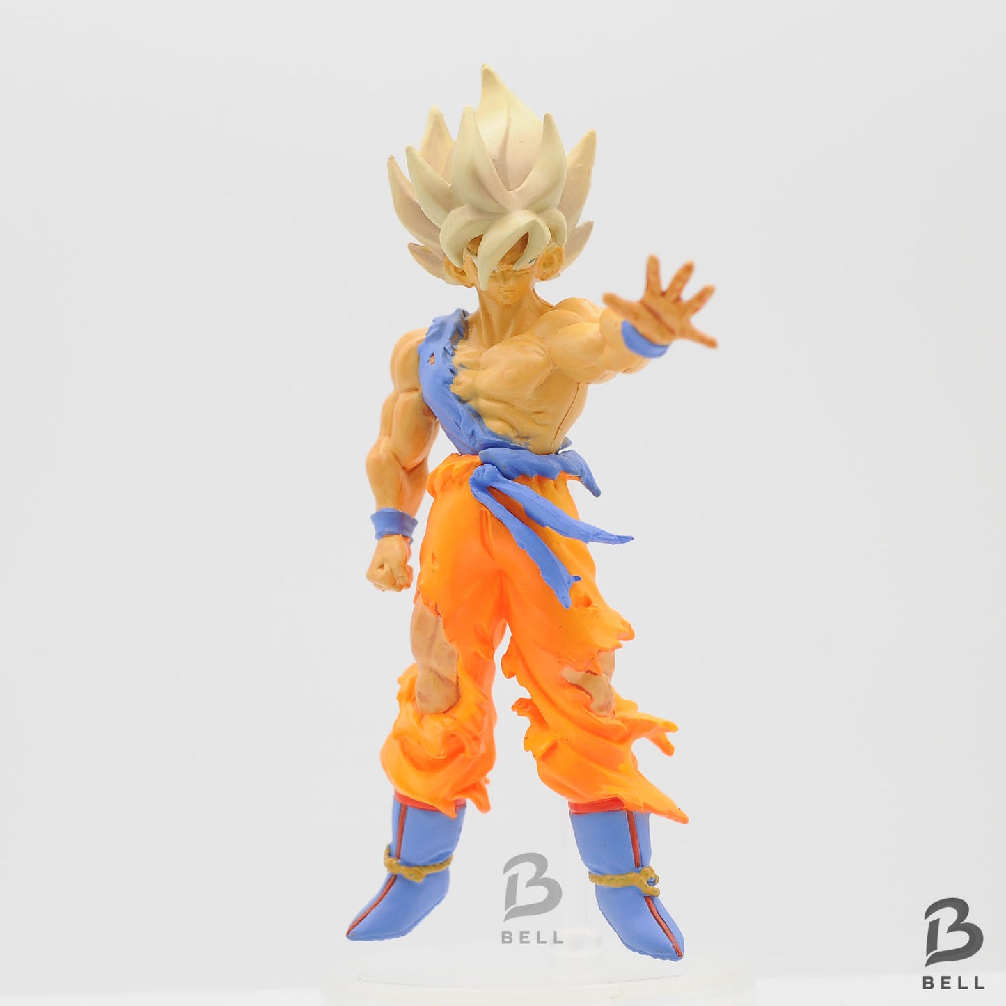 Dragon Ball Z Son Goku Anime figure Japan Gashaopn with a capsule and sticker