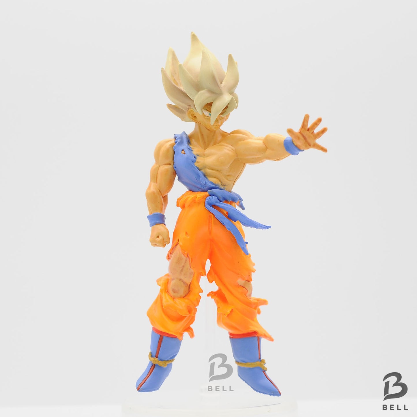 Dragon Ball Z Son Goku Anime figure Japan Gashaopn with a capsule and sticker