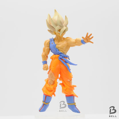 Dragon Ball Z Son Goku Anime figure Japan Gashaopn with a capsule and sticker
