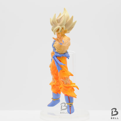Dragon Ball Z Son Goku Anime figure Japan Gashaopn with a capsule and sticker