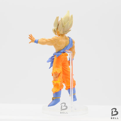 Dragon Ball Z Son Goku Anime figure Japan Gashaopn with a capsule and sticker