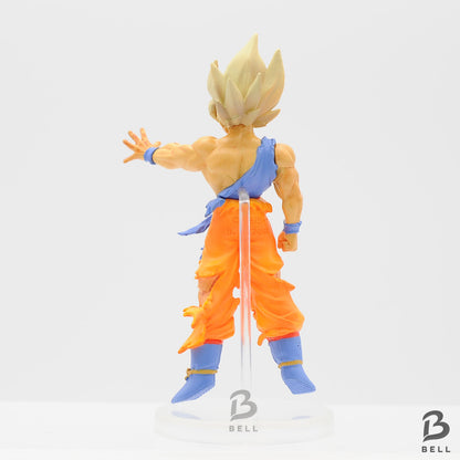 Dragon Ball Z Son Goku Anime figure Japan Gashaopn with a capsule and sticker