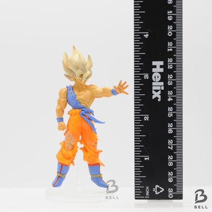 Dragon Ball Z Son Goku Anime figure Japan Gashaopn with a capsule and sticker